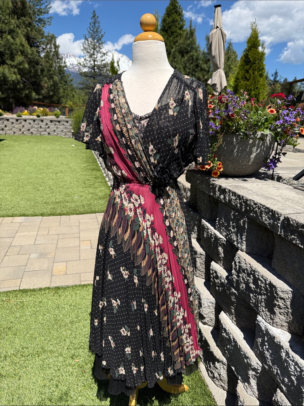 Vintage Dress with Slip